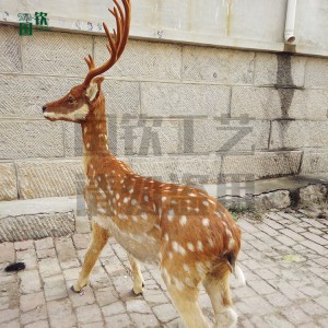 仿真梅花鹿 仿真動物模型廠家供應 廠家直銷 仿真動物 逼真仿真動物