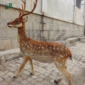 仿真梅花鹿 仿真動物模型廠家供應 廠家直銷 仿真動物 逼真仿真動物