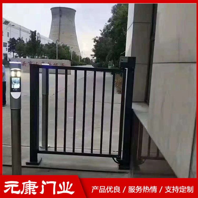 智能識別人行道閘機 車站分流人行道閘機 元康門業